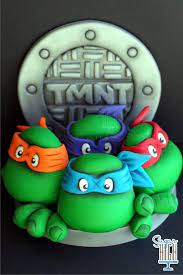 tmnt cake designs and party ideas