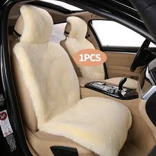 Sheepskin Car Seat Cover Winter Warm