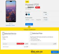 Postpaid plan service because based on their annual report, digi 's postpaid service. Digi Offers The Huawei P20 From Rm959 On Contract Soyacincau Com
