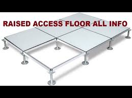 how to install anti static raised floor