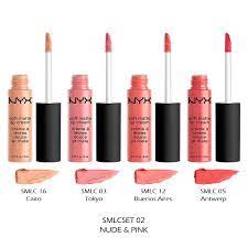1 nyx soft matte lip cream lipstick set