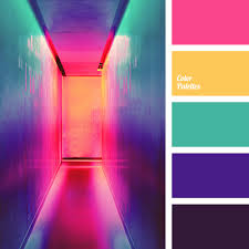 Neon Colors Color Palette Ideas