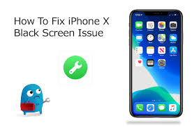 iphone x black screen fix best fi