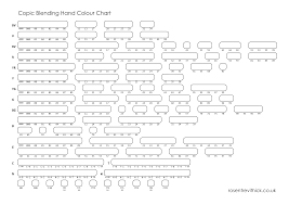 Blank Copic Hex Chart Printable Best Picture Of Chart