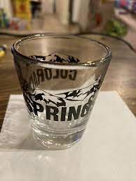 Vintage Shot Glass Colorado Springs