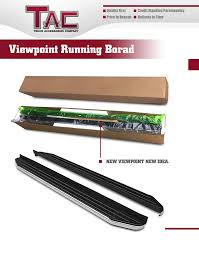 Almost every resident of the united states of america knows this company. Tac Viewpoint Running Boards For 2013 2021 Nissan Pathfinder Excl 20 Tacusa