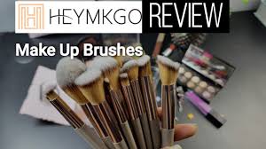 heymkgo make up brushes set review