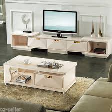 Choose from contactless same day delivery, drive up and more. High Gloss Tv Cabinet Unit And Coffee Table Set White With Dark Tempered Glass Ebay