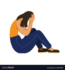 anxiety woman depression sad stress