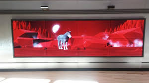 Interactive Wolf Display Picture Of Reynolds Coliseum