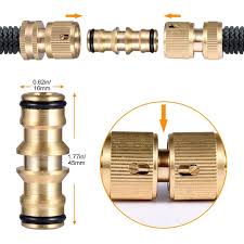 4 Pack Garden Hose Quick Connector Male