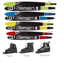Obrien Siege Slalom 2020 Double Division Bindings