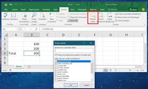How To Lock Excel Cells With Formulas To Prevent Editing