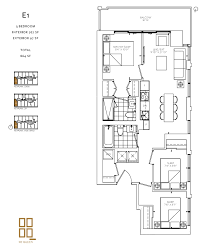 3 bedroom condo floor plans p or