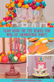 Fun graduation party games & ideas. Kara S Party Ideas Glam Neon Oh The Places You Ll Go Graduation Party Kara S Party Ideas