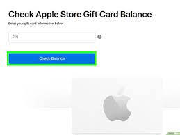 apple gift card balance