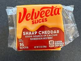 velveeta slices sharp cheddar cheese
