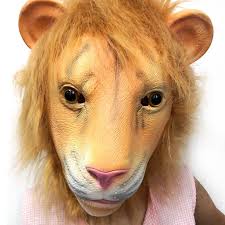 anime lion mask latex mascaras