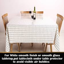 dining wichemi clear table protector