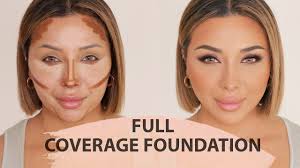 full coverage foundation look