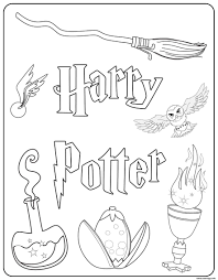 Coloriage Harry Potter Images Dessin Harry Potter à imprimer