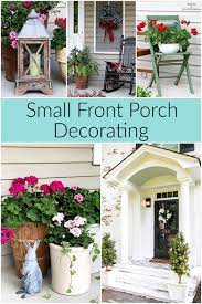 how to decorate a small porch house