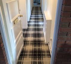 tartan wilton carpet fit in hall