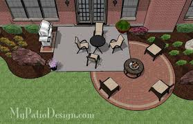 Diy Stone Circle Patio Addition Design