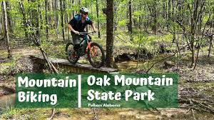 mountain biking oak mountain state park