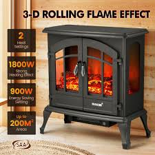 Maxkon 1800w Electric Fireplace Stove