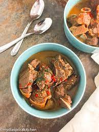 mouthwatering goat meat pepper soup