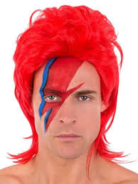 w799 ziggy stardust red wig david bowie