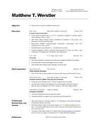 Computer Science Resume Resume Badak Sample Resume Printable