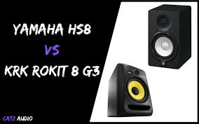 Yamaha Hs8 Vs Krk Rokit 8 G3 Catz Audio