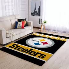 pittsburgh steelers anti skid area rugs