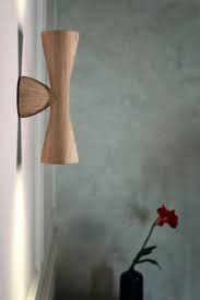 Wood Wall Lamp Modern Plug In Sconce