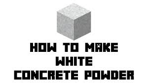 top 5 uses for concrete powder in minecraft
