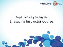 Lifesaving Instructor Course Presentation And Notes