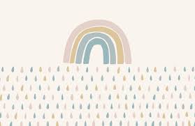 6 cloudy pastel iphone wallpapers for daydreamers preppy. Cute Pastel Rainbow Wallpaper Mural Hovia