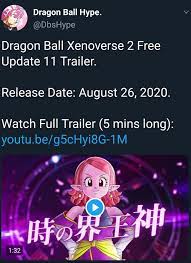 The bulbs are stored in a special liquid prior to their use by a saiyan. Dragon Ball Xenoverse 2 Free Update 11 Trailer Release Date August 26 2020 Credit To Dbshype On Twitter Dragonballxenoverse2