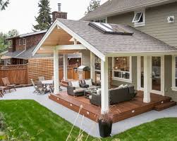Traditional Patio Covered Patio Design