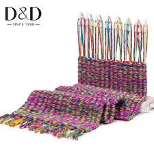 Learn how to loom knit in this beginners guide to loom knitting. D D Scarf Knitting Machine Knitting Loom Knit Hobby Tool Kits With Knitting Wool Yarn Child Educational Toys Craft Needlework Knitting Loom Loom Knittingscarfing Machine Aliexpress