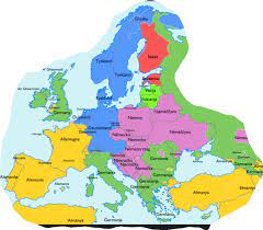 Europa / europakarte leer zum lernen leere karte von europa. Europakarte Mit Landern Europakarte Mit Stadten