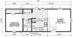 These are a few sample plans that you can choose for your package or you can completely customize one yourself! 15 Best 14x40 1 Bedroom House Ideas Shed Homes Floor Plans 1 Bedroom House