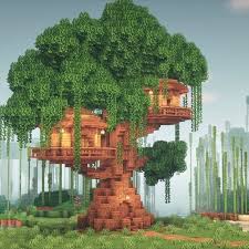 Minecraft Treehouses