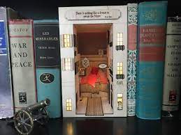 Hello dear friends, welcome to part 1 of 3 where i share my experience of making a tiny library book nook with an endless corridor illusion inside. 15 Book Nook Shelf Inserts That Ll Make You Want To Create One Of Your Own