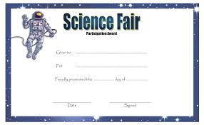 Science Fair Winner Certificate Template 10 One Package