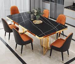 Six Seat Dining Table India Latest