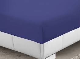 4ft 3 4 Bed Fitted Sheet French Blue