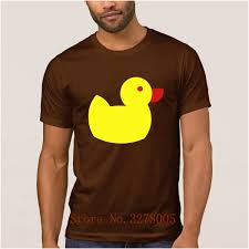 Solid Color Personalized Rubber Ducky Fit T Shirt For Mens Loose Sunlight T Shirt Men Homme Short Sleeve Men Tshirt Hiphop Tops Tee Shirts Online Cool